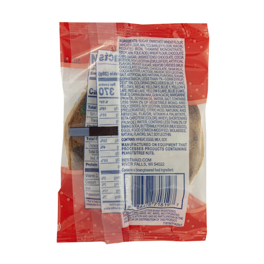 Best Maid Individually Wrapped Chocolate Chip M&m Cookie, 48 x 3 oz Case - Bakery & Desserts - image 2