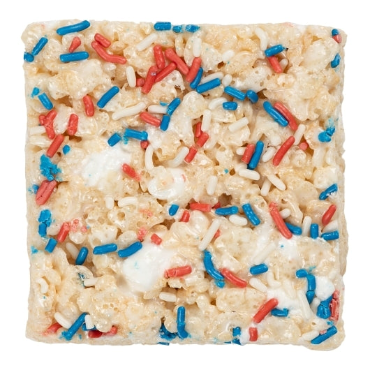 Best Maid Individually Wrapped Marshmallow Stars & Stripes Crispy Bar, 24 x 3 oz Case - Bakery & Desserts - image 2