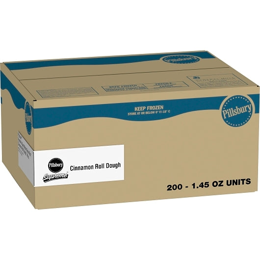 Pillsbury Whole Grain Rich Cinnamon Roll Dough, 200 x 1.45 oz Case - Rice & Grains