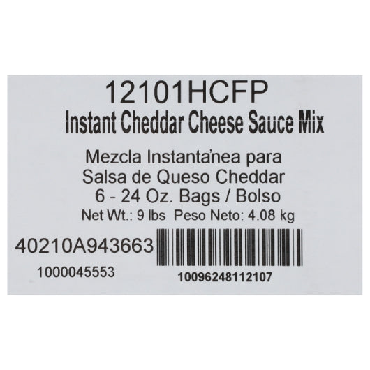Custom Culinary mix Instant Cheddar Cheese Sauce Mix, 6 x 24 oz Case - DOT product image 8