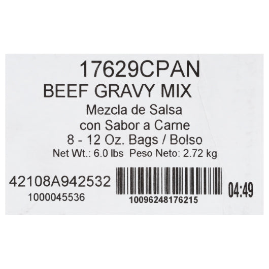 Custom Culinary PanRoast Beef Flavored Gravy Mix, 8 x 12 oz Case - DOT product image 8