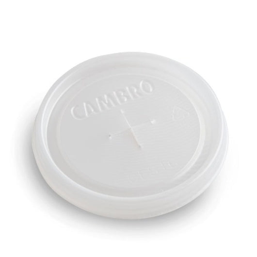 Cambro Camlid for Dinex Tumbler Fits 6 Ounce Swirl Tumbler Translucent Lid, 1 x 1000 each Case - DOT product image 2
