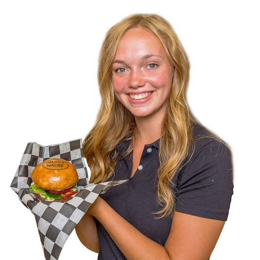 Handy Wacks 12 Inch X 12 Inch X 2.5 inch Black Checkerboard Deli Wrap, 6 x 1000 ct Case - DOT product image 2