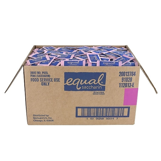 Equal Pink Single Serve Packets, 1 x 2000 ct Case - DOT product image 3