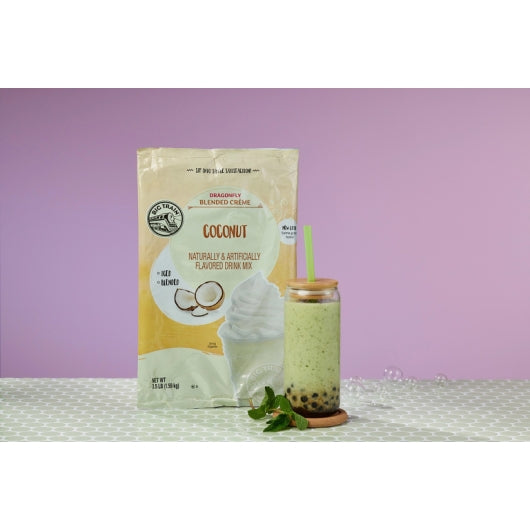 Big Train Dragonfly Coconut Blended Creme Drink Mix, 5 x 3.5 lb Case - GS1 staged product image