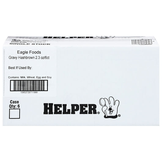 Helper Hashbrown And Gravy Microwave Cup, 6 x 2.3 oz Case - Condiments & Sauces - image 2