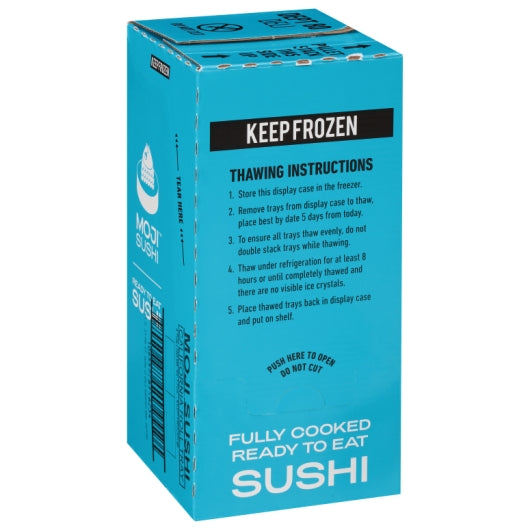 Moji Sushi CLASSIC CALIFORNIA SUSHI ROLL, 8 x 1.5 lb Case - DOT product image 8