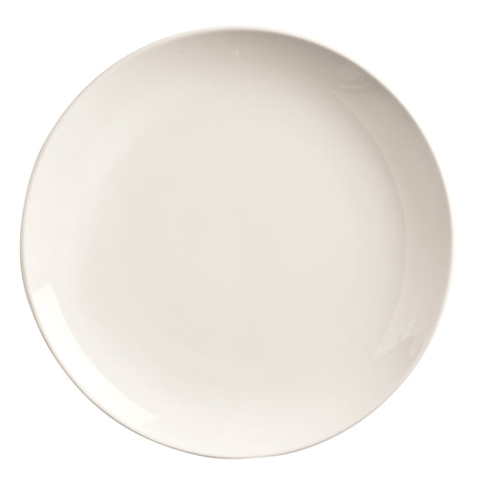 World Tableware Inc. PORCELANA Coupe Plate 9" - Bright White, 1 x 24 each Case - Plates Bowls