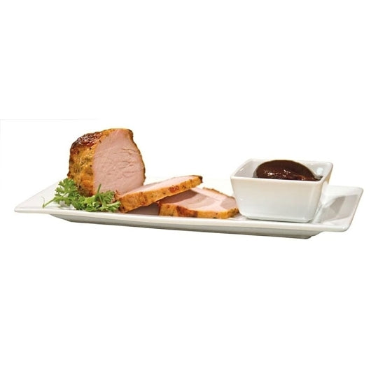 Libbey Slate Ultra Bright White 4 oz Square Dipping Bowl 3", 1 x 36 each Case - Plates Bowls - image 2