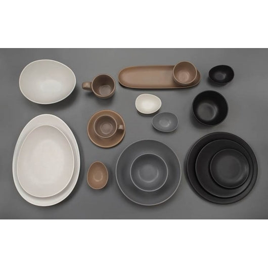 Libbey Driftstone Tray 4" x 13.25" - Onyx, 1 x 12 each Case - Fast Food Baskets & Trays - image 2