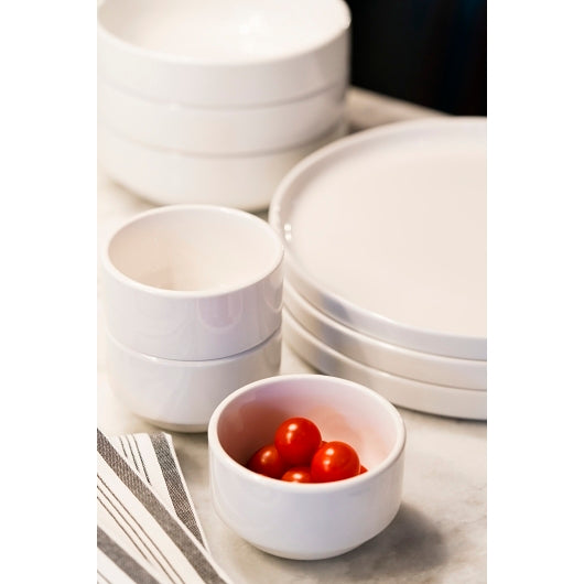 Libbey PORCELANA Salad Plate 7.75" - Bright White, 1 x 12 each Case - DOT product image 3