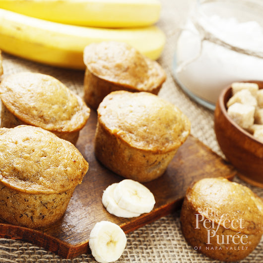 The Perfect Puree Banana Puree, 6 x 30 oz Case - GS1 styled product image