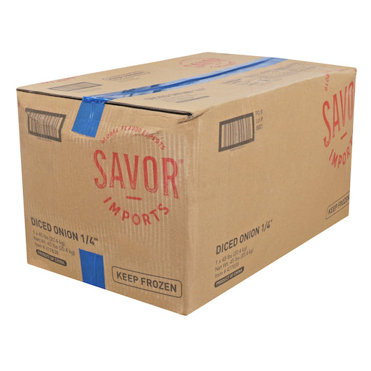 Savor Imports 1/4 Inch Diced Onions, 1 x 45 lb Case - DOT product image 4