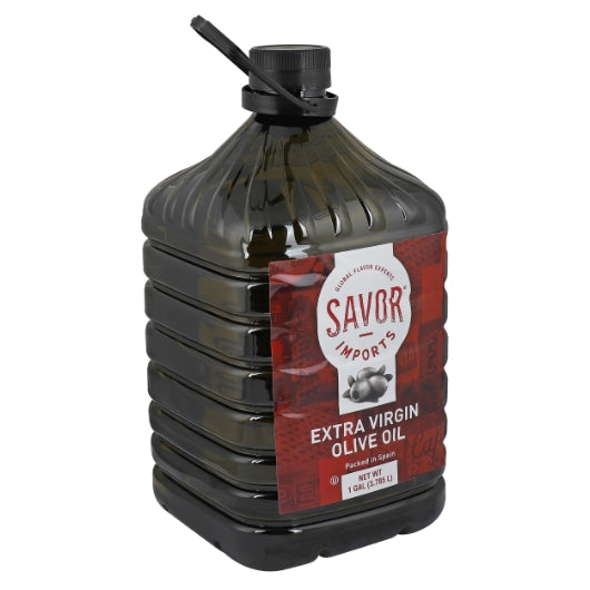 Savor Imports Extra Virgin Olive Oil Pet, 4 x 1 GA Case - DOT product image 2