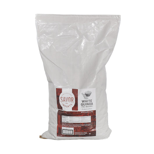 Savor Imports White Quinoa Bulk, 1 x 25 lb Case - DOT product image 3