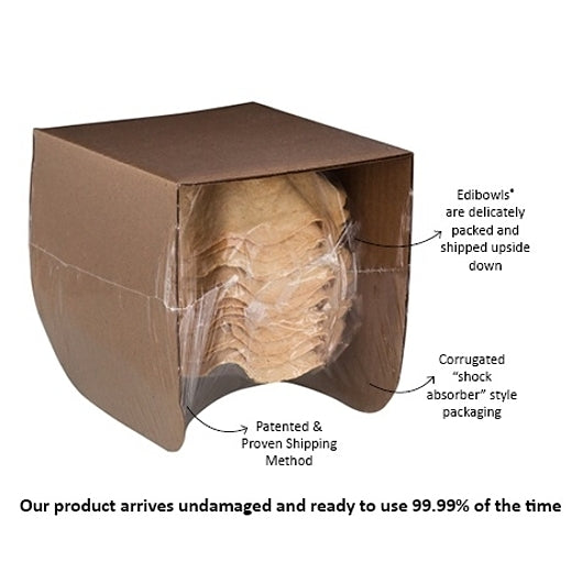 Edibowls WHOLE GRAIN BAKED Bowls, 1 x 72 ct Case - DOT product image 2