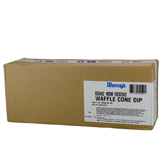 J Hungerford Smith Chocolate Waffle Cone Enrobing, 3 x 7.5 lb Case - DOT product image 8