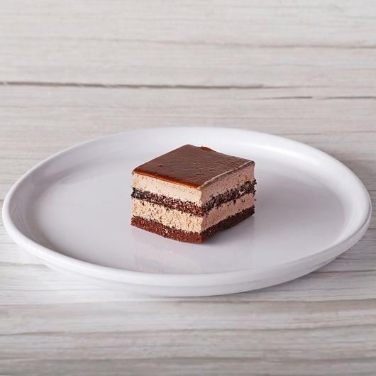 King's Pastry Mocha Mini Mousse Cake, precut, 1 x 3.25 lb Case - Bakery & Desserts - image 2
