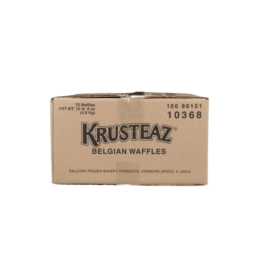Krusteaz Belgian Waffles, 8 x 9 x 2.399 oz Case - DOT product image 8