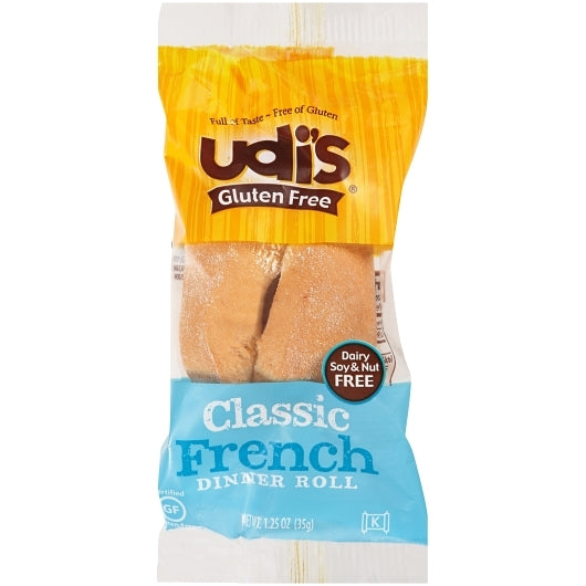 Udis Classic French Dinner Roll, 1.2 Ounce - 36 per case. - DOT product image 1
