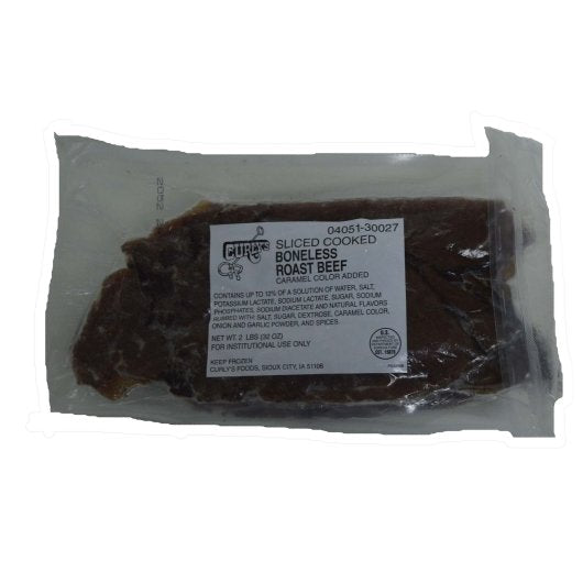 Curly's Fully Cooked Curly'S Sliced Inside Roast Beef, 6 x 2 lb Case - DOT product image 2