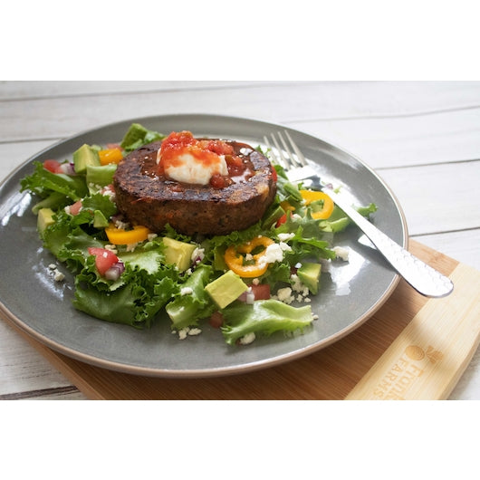 Franklin Farms Black Bean & Salsa Veggie Burger, 1 x 48 ct Case - Beans & Legumes - image 2
