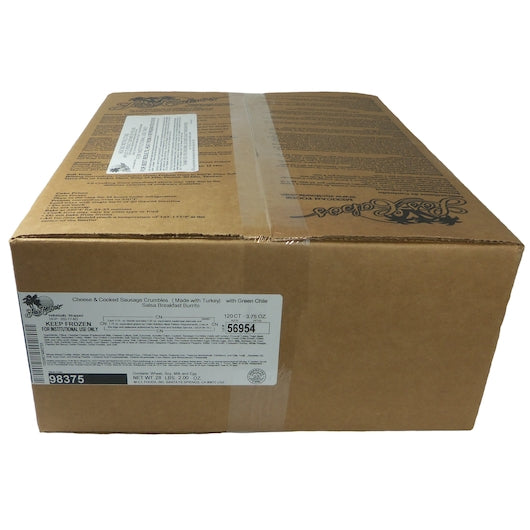 Los Cabos SAUSAGE AND CHEESE GREEN CHILE SALSA, 120 x 120 x 3.75 oz Case - DOT product image 4