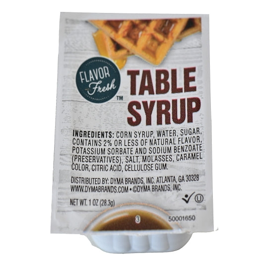 Flavor Fresh Table Syrup Cup Single Serve, 100 x 1 oz Case - DOT product image 2