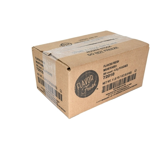 Flavor Fresh Yellow Mustard Single Serve, 200 x 4.5 GR Case - DOT product image 8