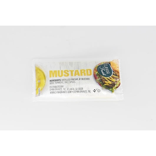 Flavor Fresh Yellow Mustard Single Serve, 200 x 4.5 GR Case - DOT product image 2