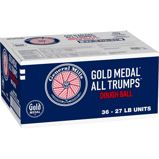 Gold Medal All Trumps Pizza Dough Balls, 1 x 36 x 12 oz Case - Breads, Rolls & Buns