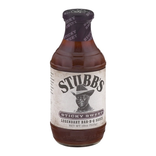 Stubbs Sticky Sweet Bbq Sauce Bottle, 6 x 18 oz Case - DOT product image 8