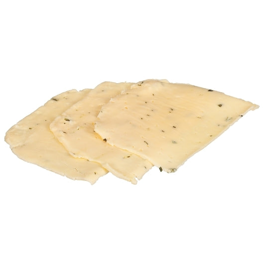 Roth Havarti Horseradish & Chive Slice, 8 x 1.5 lb Case - DOT product image 2