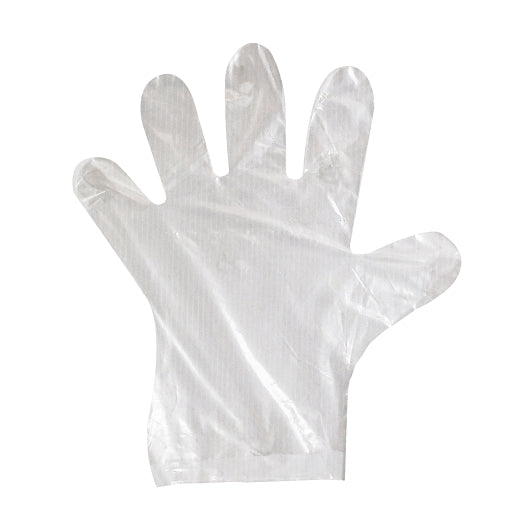 Handgards DISPOSABLE POLY LOOSE FITTING CLEAR POWDER FREE GLOVES, 20 x 50 x 50 each Case - DOT product image 2