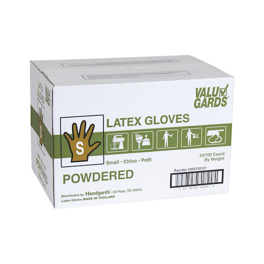 Handgards Eclipse Value Latex Powdered Small Glove, 10 x 100 x 100 each Case - DOT product image 2