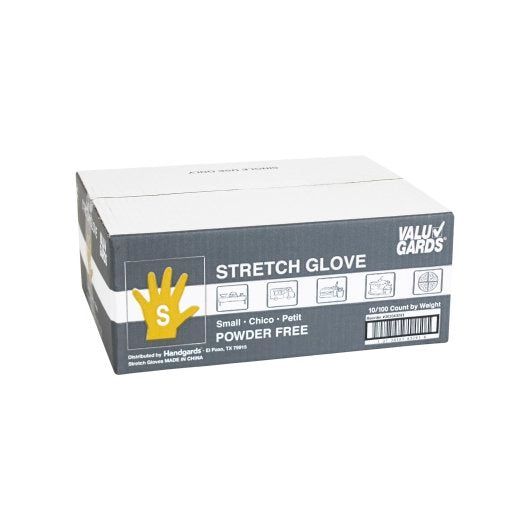 Valugards Poly Stretch Clear Small Glove, 10 x 100 x 100 each Case - DOT product image 7