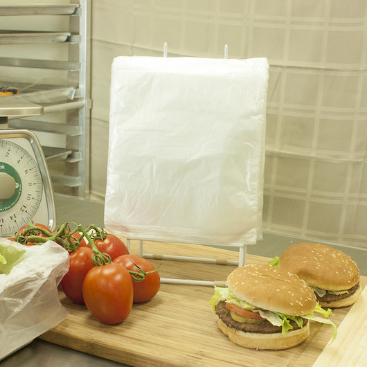 Bag Clear High Density Clear Saddle Sandwich Bag 7.5 x 7.5, 1 x 2000 x 2000 each Case - GS1 product-in-use image