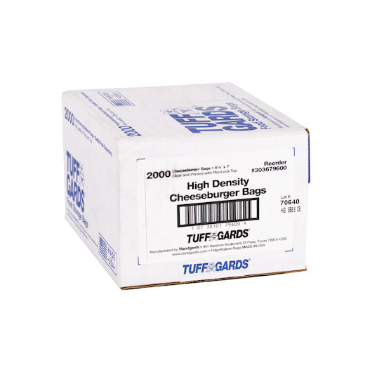 Hgi High Density Saddle Printed Cheeseburger Bag, 1 x 2000 x 2000 each Case - DOT product image 2