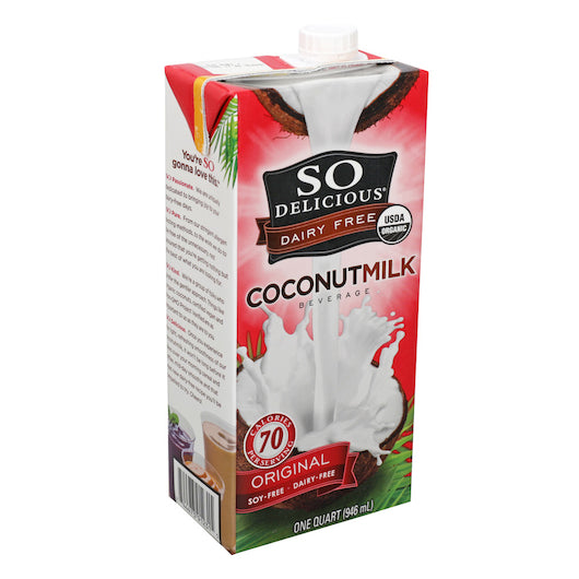 So Delicious Dairy Free Original Aseptic Coconut Milk, 12 x 32 fl oz Case - DOT product image 2