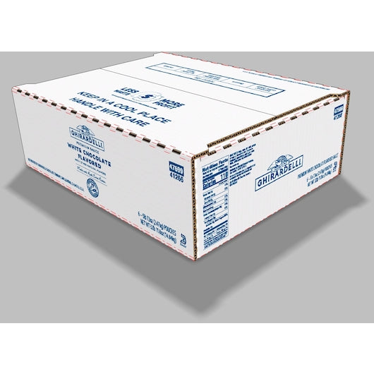 Ghirardelli WHITE CHOCOLATE SAUCE POUCH, 6 x 87.3 oz Case - DOT product image 2