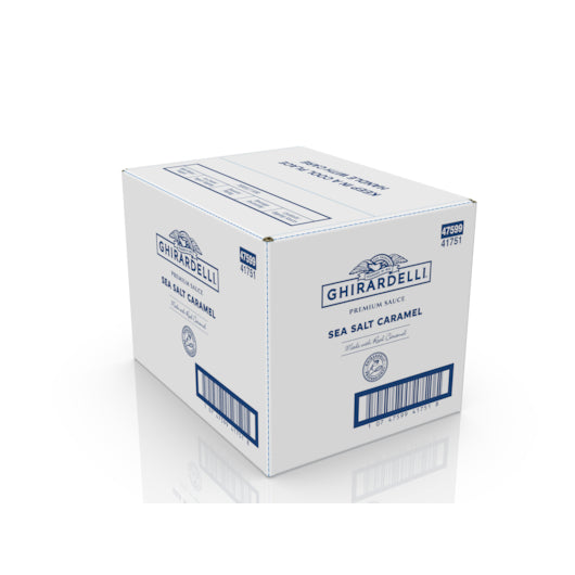 Ghirardelli Sea Salt Caramel Sauce Squeeze Bottle, 12 x 16 oz Case - Condiments & Sauces - image 2
