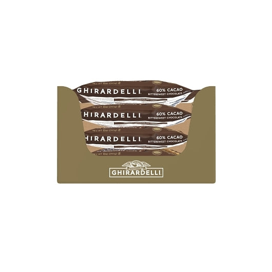 Ghirardelli 60% Cacao Bittersweet Chocolate Baking Chip, 12 x 0.64 lb Case - DOT product image 2