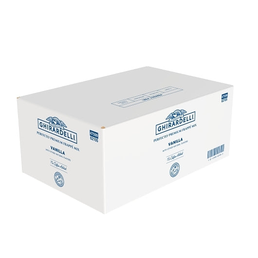Ghirardelli Vanilla Premium Flavored Powder, 6 x 3 lb Case - DOT product image 6