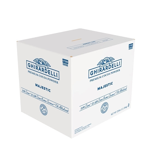 Ghirardelli Majestic Premium 20/22% Cocoa Powder Bulk, 1 x 25 lb Case - DOT product image 4