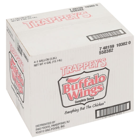 Trappey Red Devil Buffalo Wing Sauce, 4 x 1 GA Case - DOT product image 6