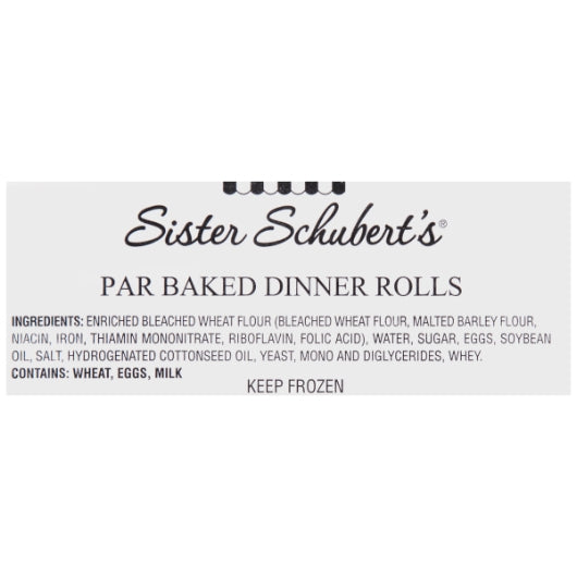 Marzetti PAR BAKED DINNER ROLLS, 1 x 180 ct Case - DOT product image 4