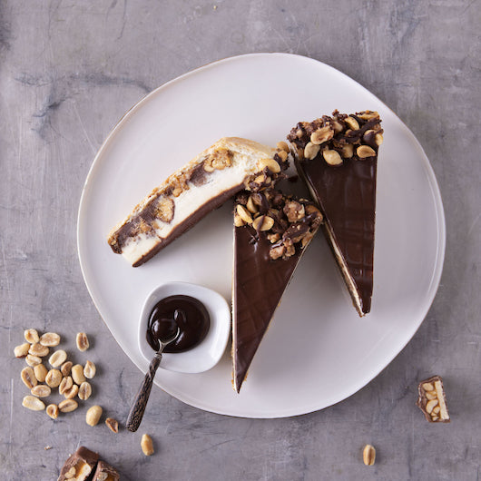 Sweet Street Non-GMO Big Blitz Snickers Pie, 4 x 4.31 lb Case - GS1 styled product image
