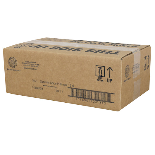 SWEET STREET Pullman Zucchini Spice Coffee Cake, 2 x 3.75 lb Case - DOT product image 8