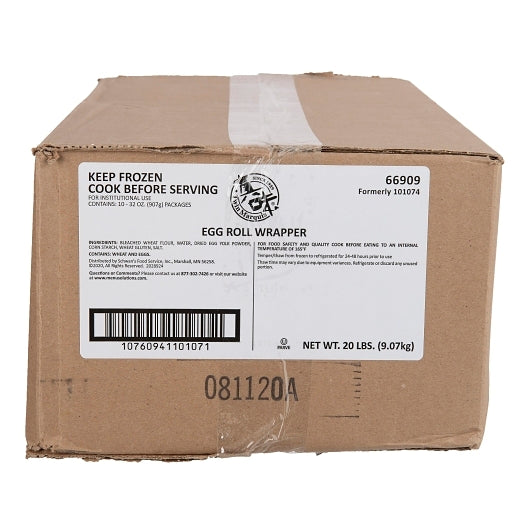 Twin Marquis Egg Roll Wrapper, 10 x 32 oz Case - DOT product image 5