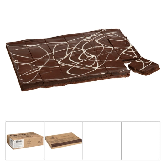 The Original Cakerie 12 Inch x 16 Inch Silk Chocolate Truffle Dessert Bar, 2 x 2.69 KG Case - DOT product image 7